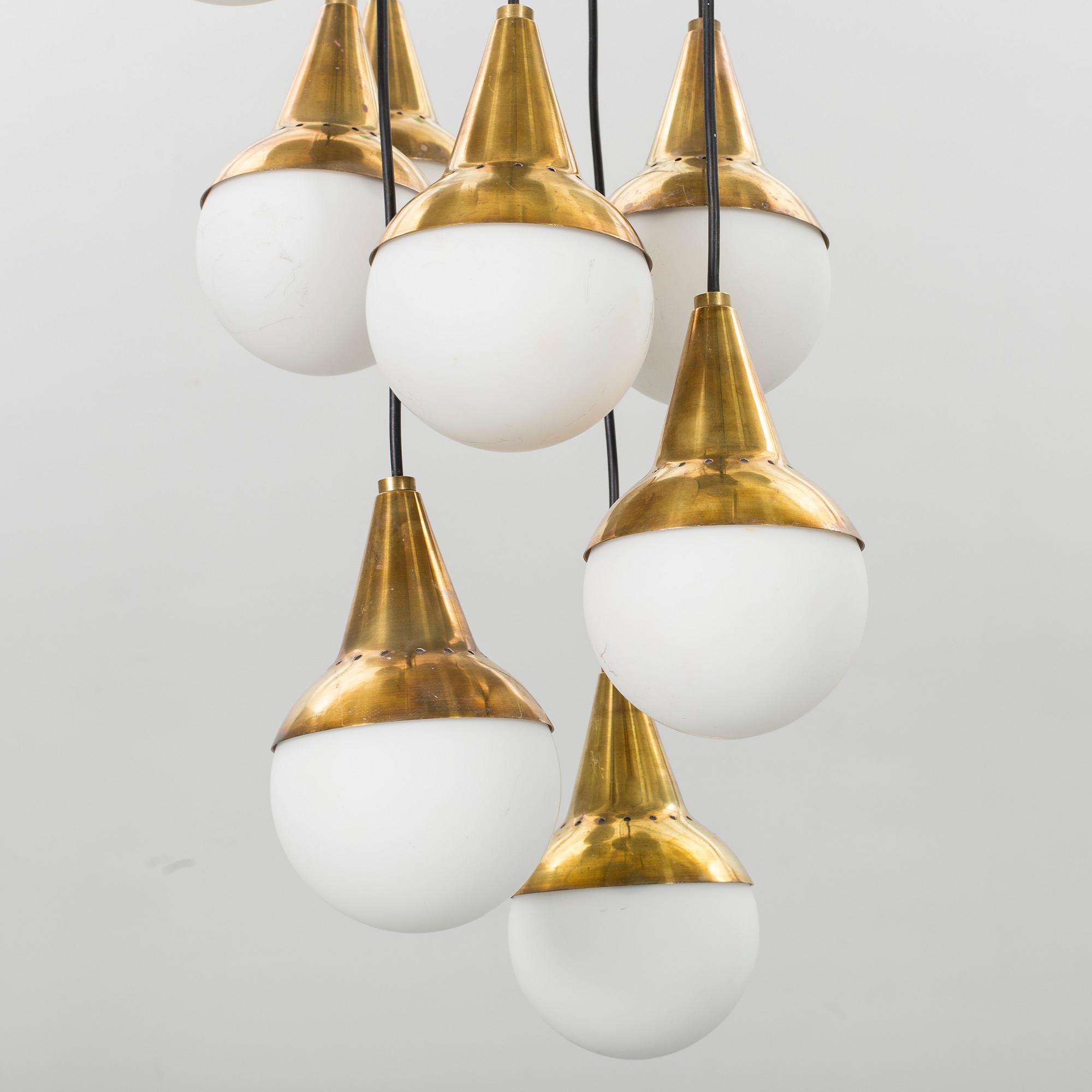 TAKLAMPA, 1900-talets andra hälft.