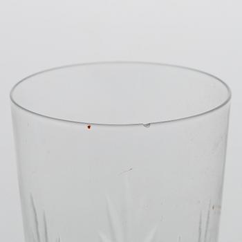 An 'Yrjö' crystal glassware set, 58 pieces, Riihimäen Lasi, Finland, latter half of the 20th century.