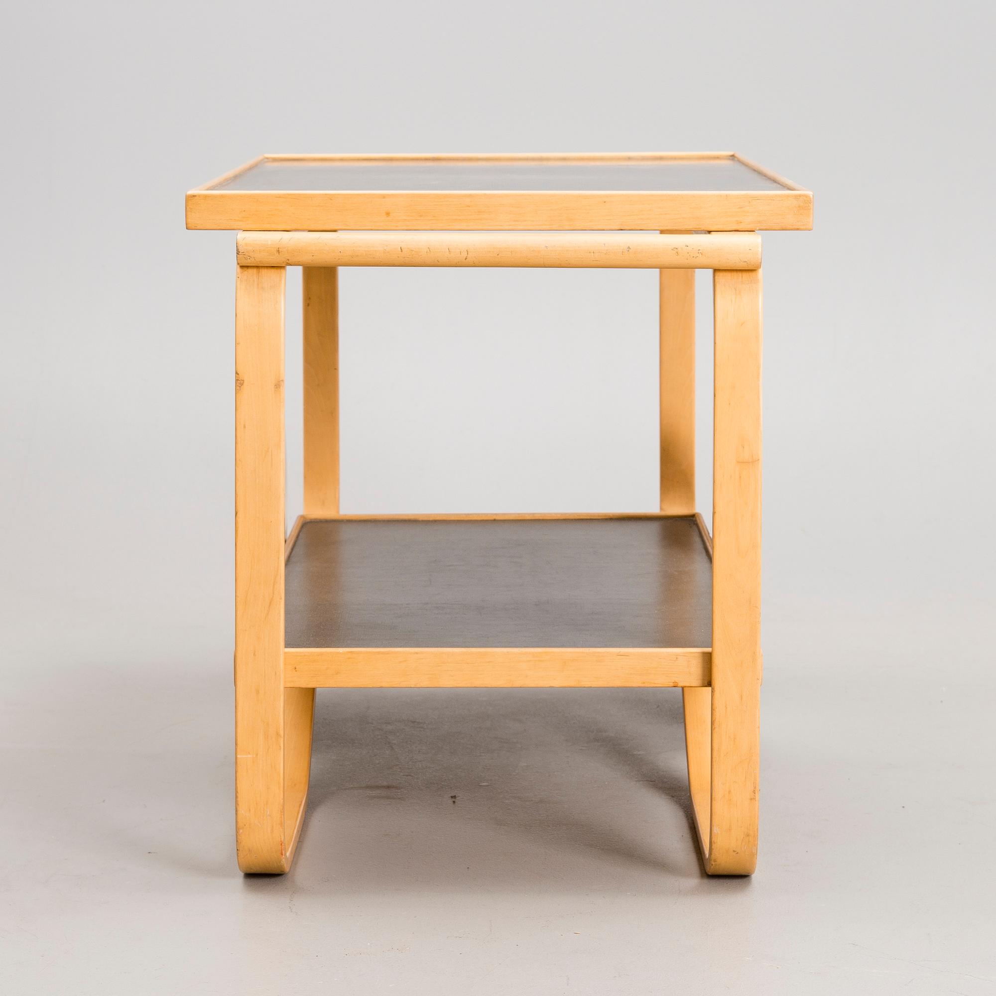 ALVAR AALTO, serveringsvagn modell 90, Artek 1900-talets mitt.