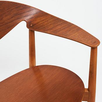 AN AKSEL BENDER MADSEN & EJNER LARSEN, "Metropolitan chair" for Fritz Hansen, Denmark 1950´s.