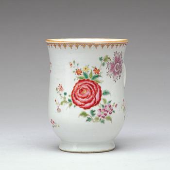 A famille rose jug, Qing dynasty, Qianlong (1736-95).