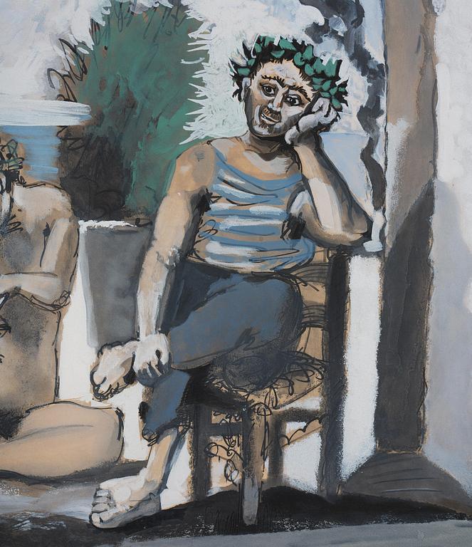 Pablo Picasso, after, "Bacchanale".