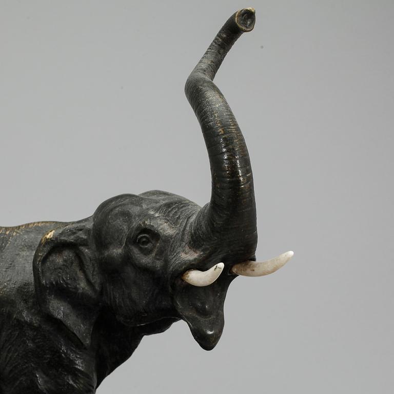 SKULPTUR, brons, omkring 1900.