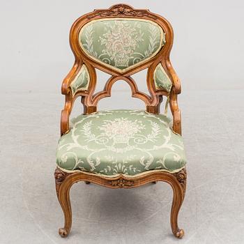 KARMSTOL, Nyrokoko, 1800-talets slut.