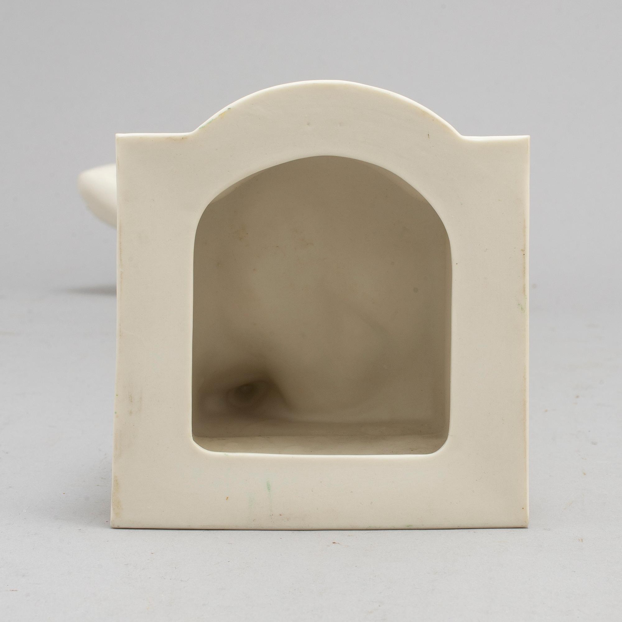 PER HASSELBERG, efter. Figurin, parian, Gustafsberg daterad 99.