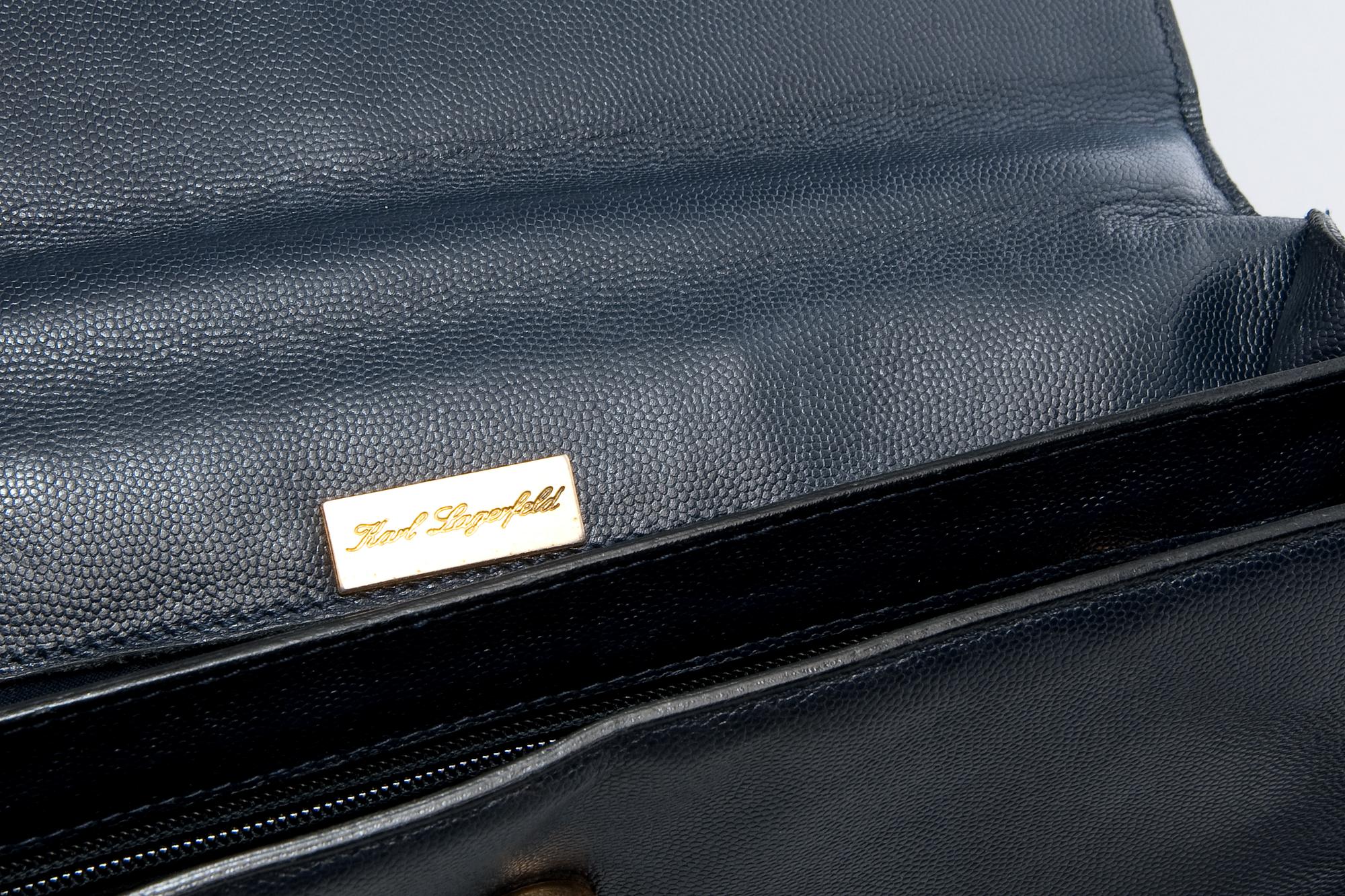 A HANDBAG, Karl Lagerfeld.