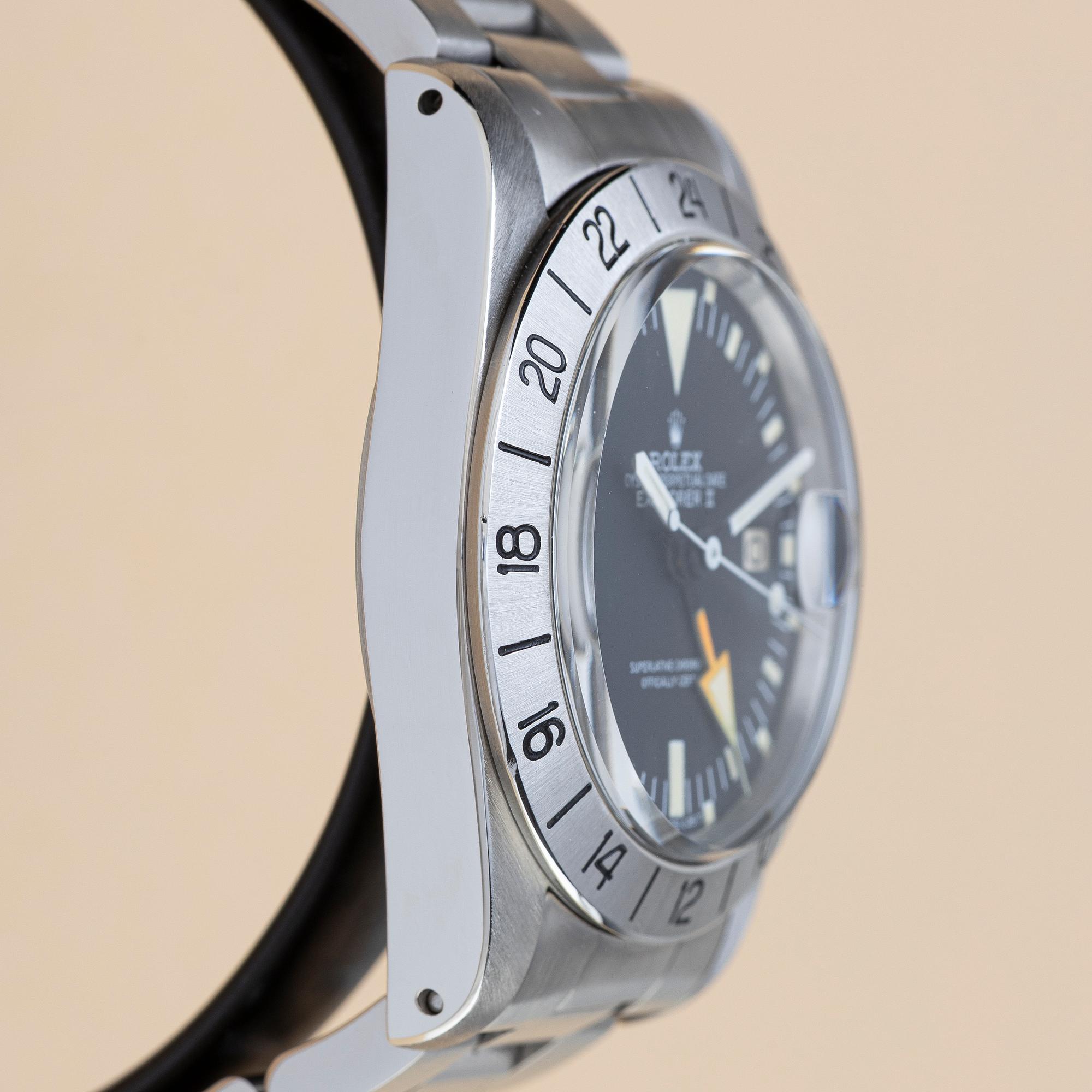 Rolex, Explorer II, "Freccione", "Mark 4 Dial", "Mark 3 Bezel", ca 1981.