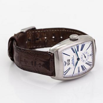 Dubey & Schaldenbrand, Aerodyn, Date, wristwatch, 34 mm.