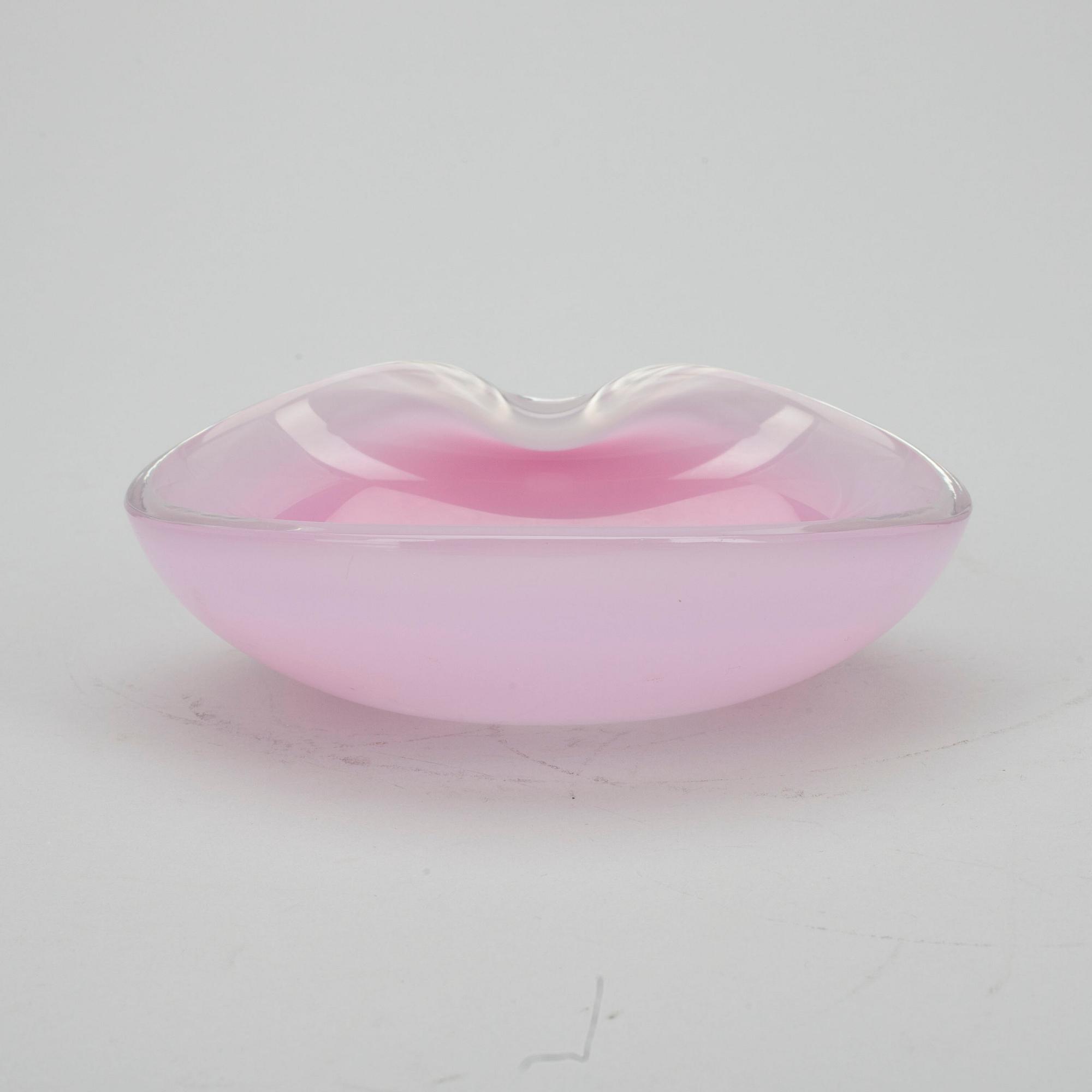 SKÅL, glas, signerad Tapio Wirkkala Iittala, 1900-talets mitt.