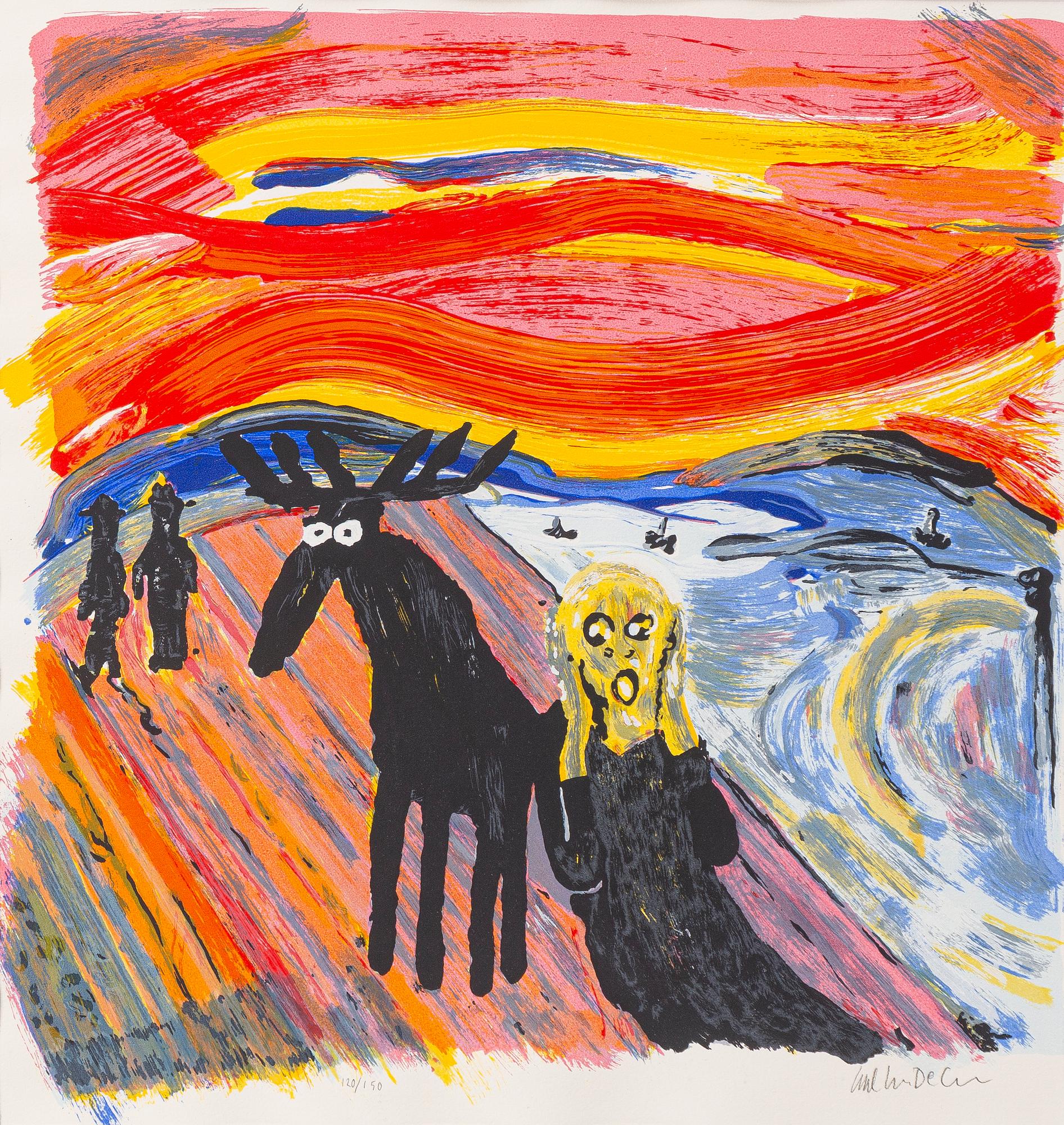 Carl Johan De Geer, "Skriet V".