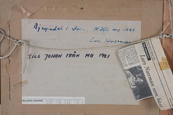 NORRMAN, LARS, olja på pannå, sign o dat 46.