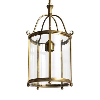 Harald Notini, a ceiling lamp model 6051, Arvid Böhlmarks Lampfabrik, Stockholm, 1920s-30s.