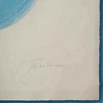 Lucio Fontana, "Nudo Azzurro".