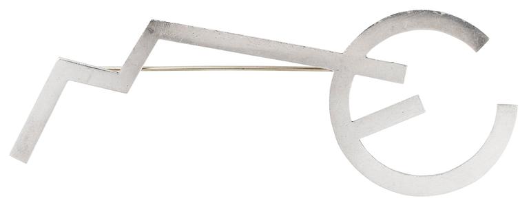 A WIWEN NILSSON sterling brooch, Lund 1941.