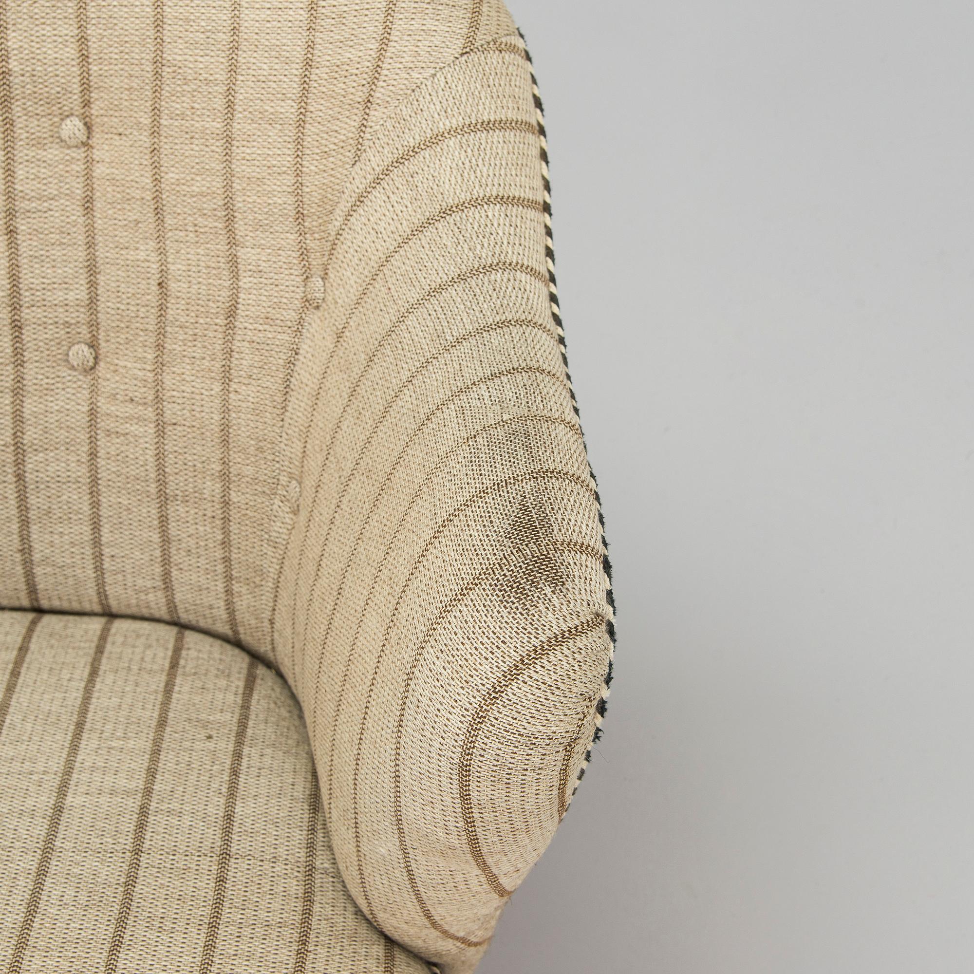 Flemming Lassen, fåtöljer, ett par, tillverkad av Asko 1952-1956.