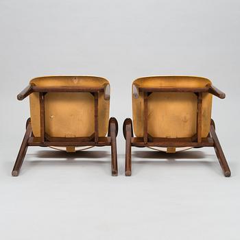 Ilmari Tapiovaara, karmstolar 6 st, "Domus", Keravan Puuteollisuus, 1940-talets slut.