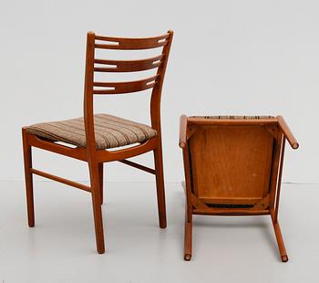 STOLAR, 6 st, Danmark, 1900-talets andra hälft.