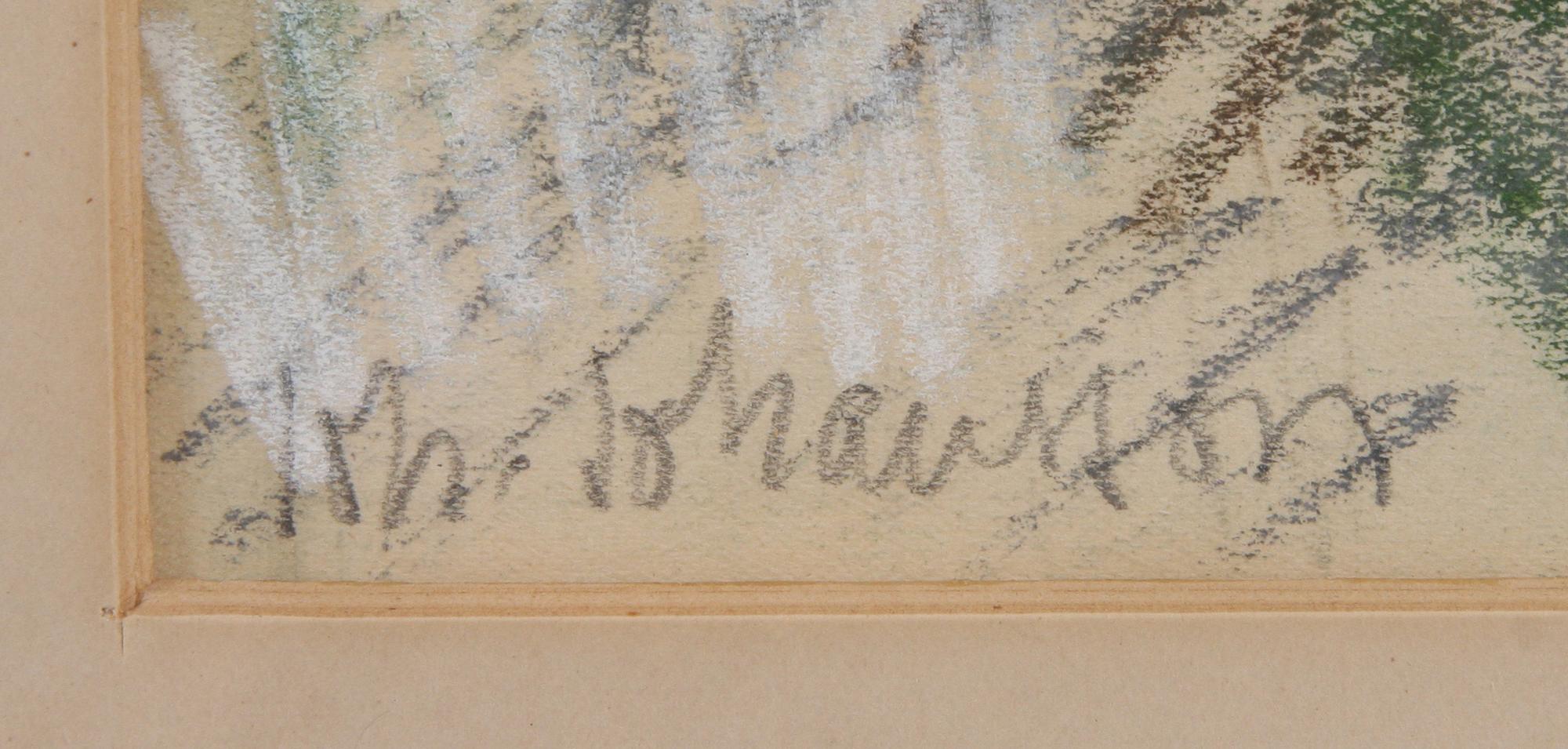 JOHANSSON JOHAN, pastell, sign.