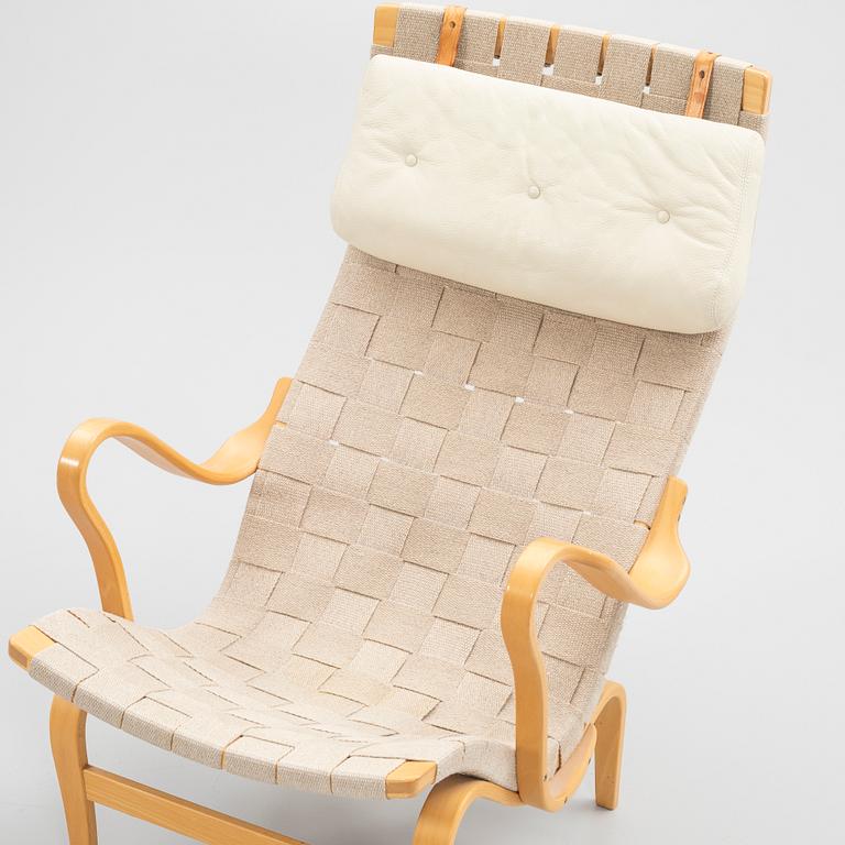 Bruno Mathsson, armchair, "Pernilla", Dux, late 20th century.