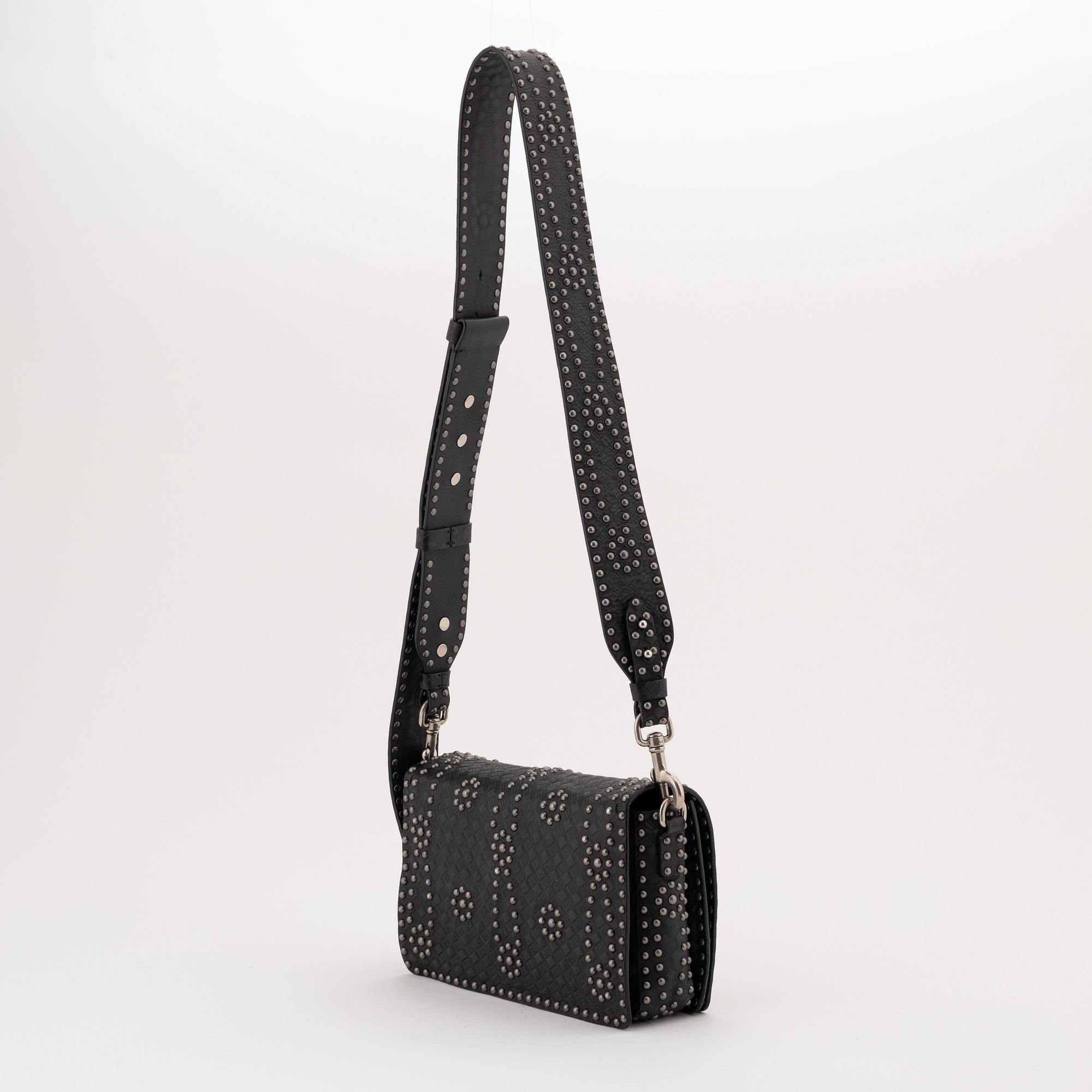 Christian Dior, an embossed, studded leather 'J'Adior' handbag.