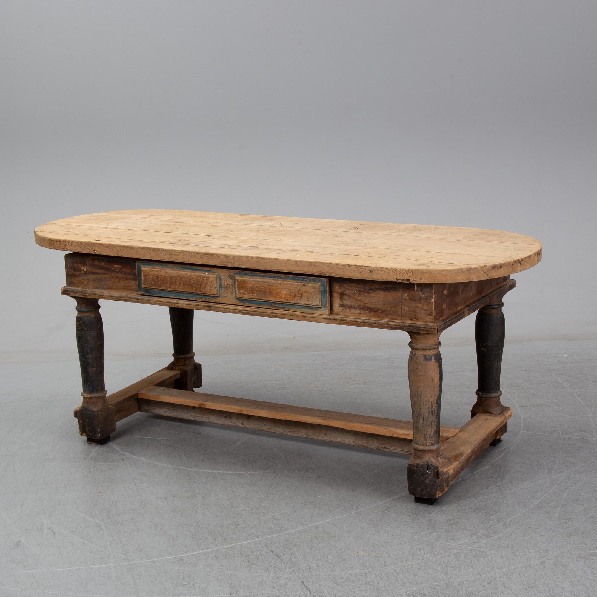 A 18th Century table.