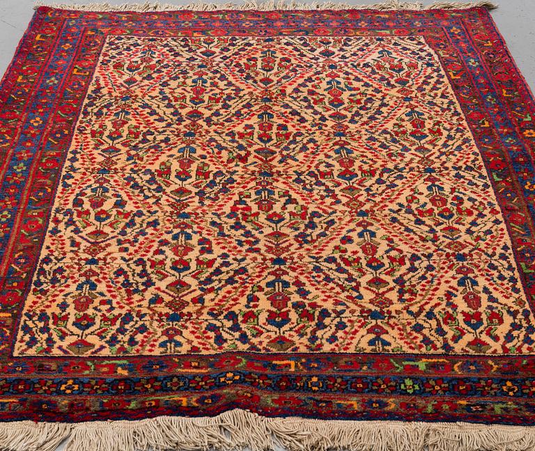 A RUG, Old Afshar, ca 221 x 149 cm.