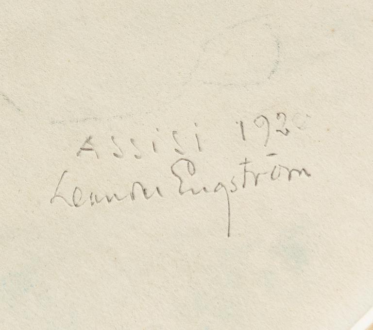Leander Engström, Vattenbärerska, Assisi.