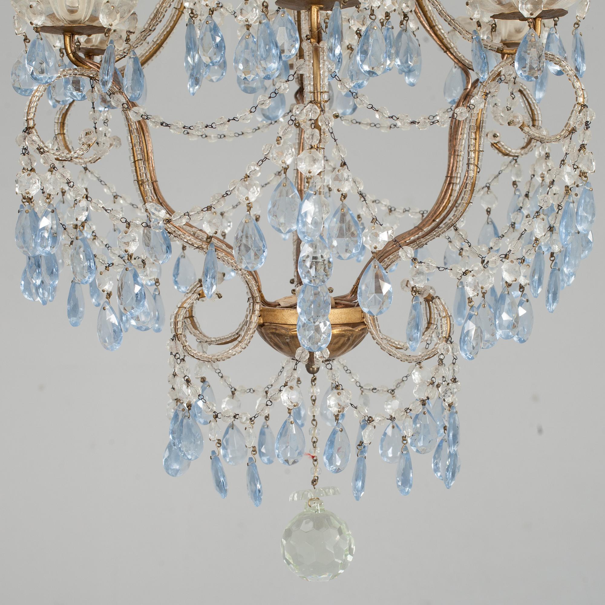 LJUSKRONA, Louis XV-stil 1900-tal.
