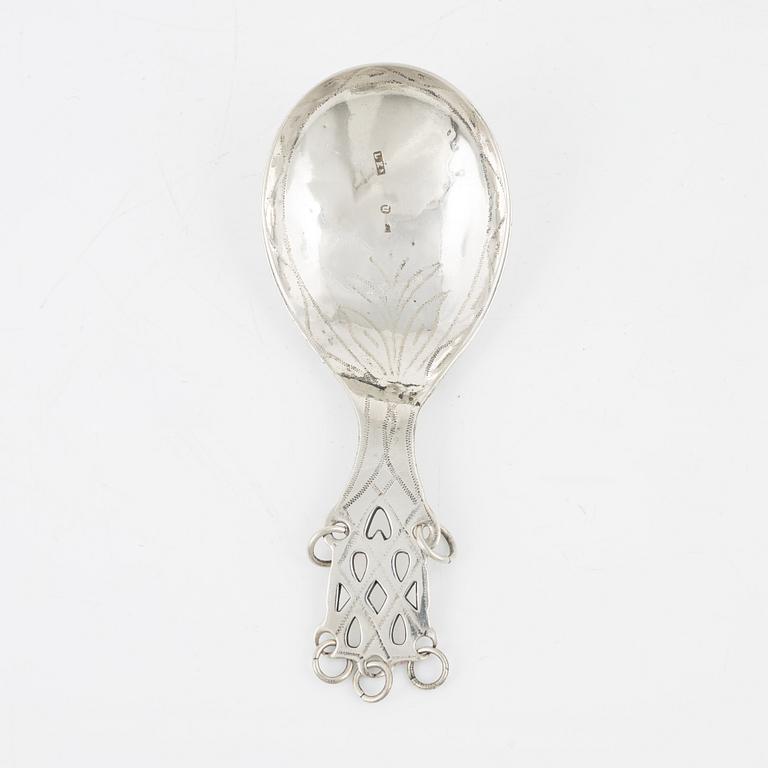 Four pieces of Sami silver, 19th-20th Century.