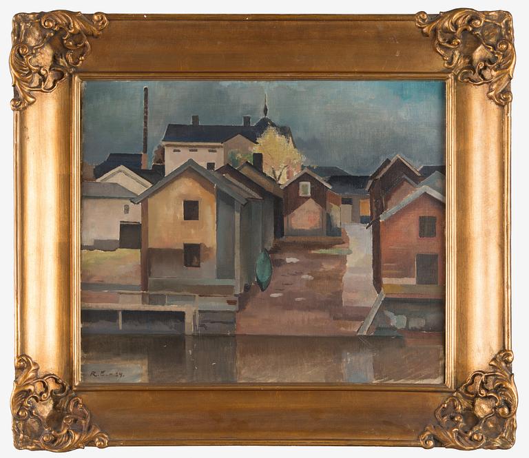 Ragnar Ekelund, Gamla Stan i Borgå.