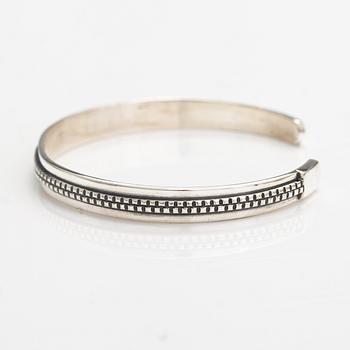 A silver bracelet, model 1269. Kalevala Koru, Helsinki 1964.