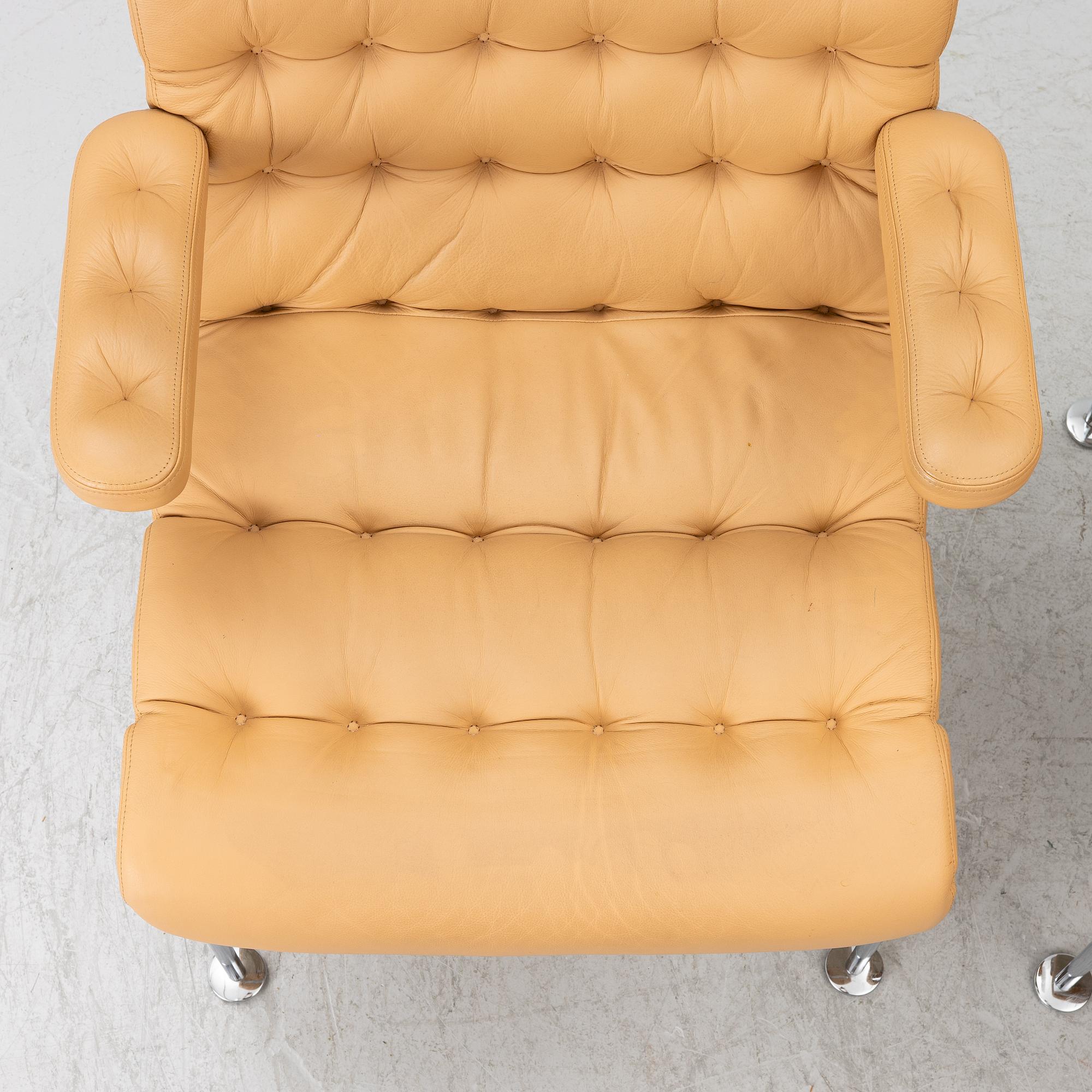 Bruno Mathsson, Armchairs, a pair, “Birgitta”, Dux.