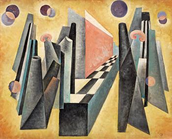 61. Eric Grate, "Kristaller och fasetter" (Crystals and facets).