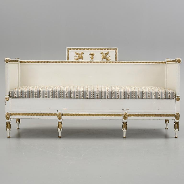 SOFFA, sengustaviansk, 1800-talets början.