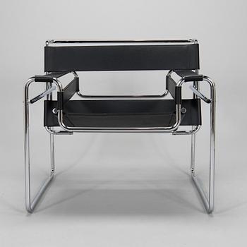 Marcel Breuer, fåtölj, "Wassily", Knoll, kring 2010.