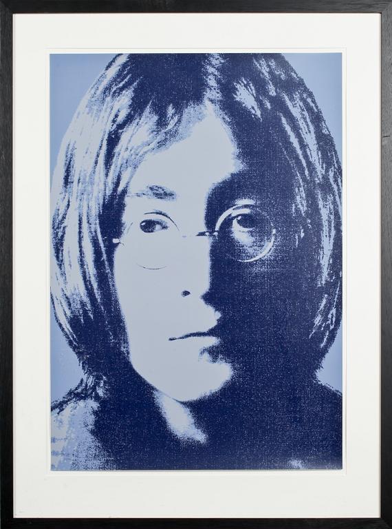 TOM MOORE, silkscreentryck, signerad och numrerad 34/490.