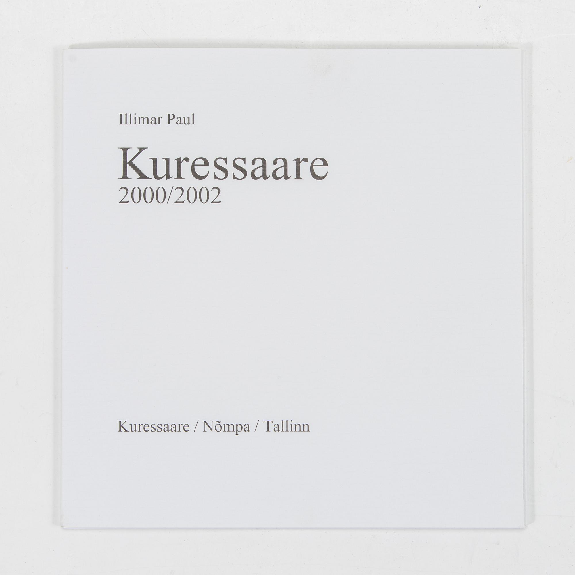 Illimar Paul, Grafikmapp med 10 blad, "Kuressaare", signerad.