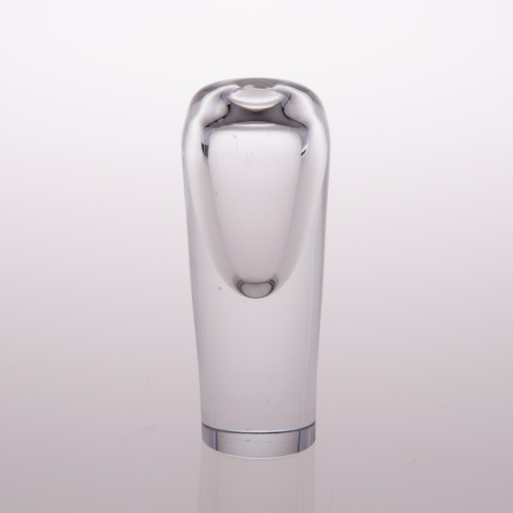 TIMO SARPANEVA, glasskulptur, signerad Timo Sarpaneva, Iittala.