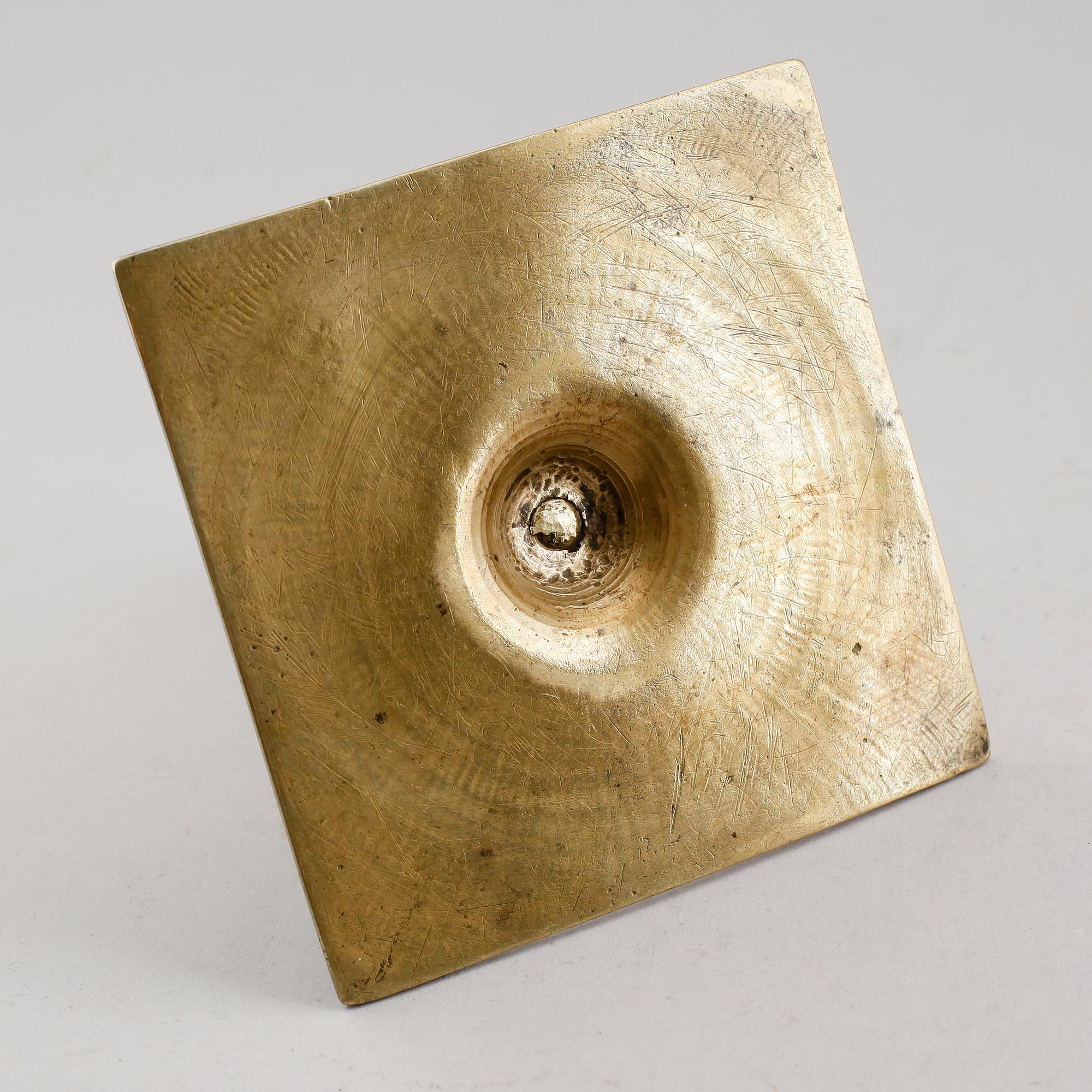 LJUSSTAKE, brons, 1600-tal.