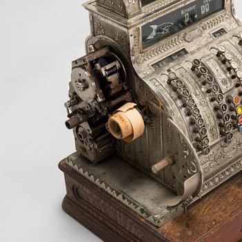 An early 20th-century cash register by National.