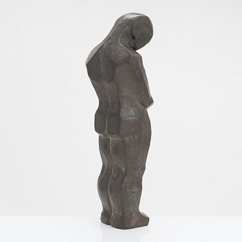 Allan Frilander, skulptur, brons, signerad och daterad -82.