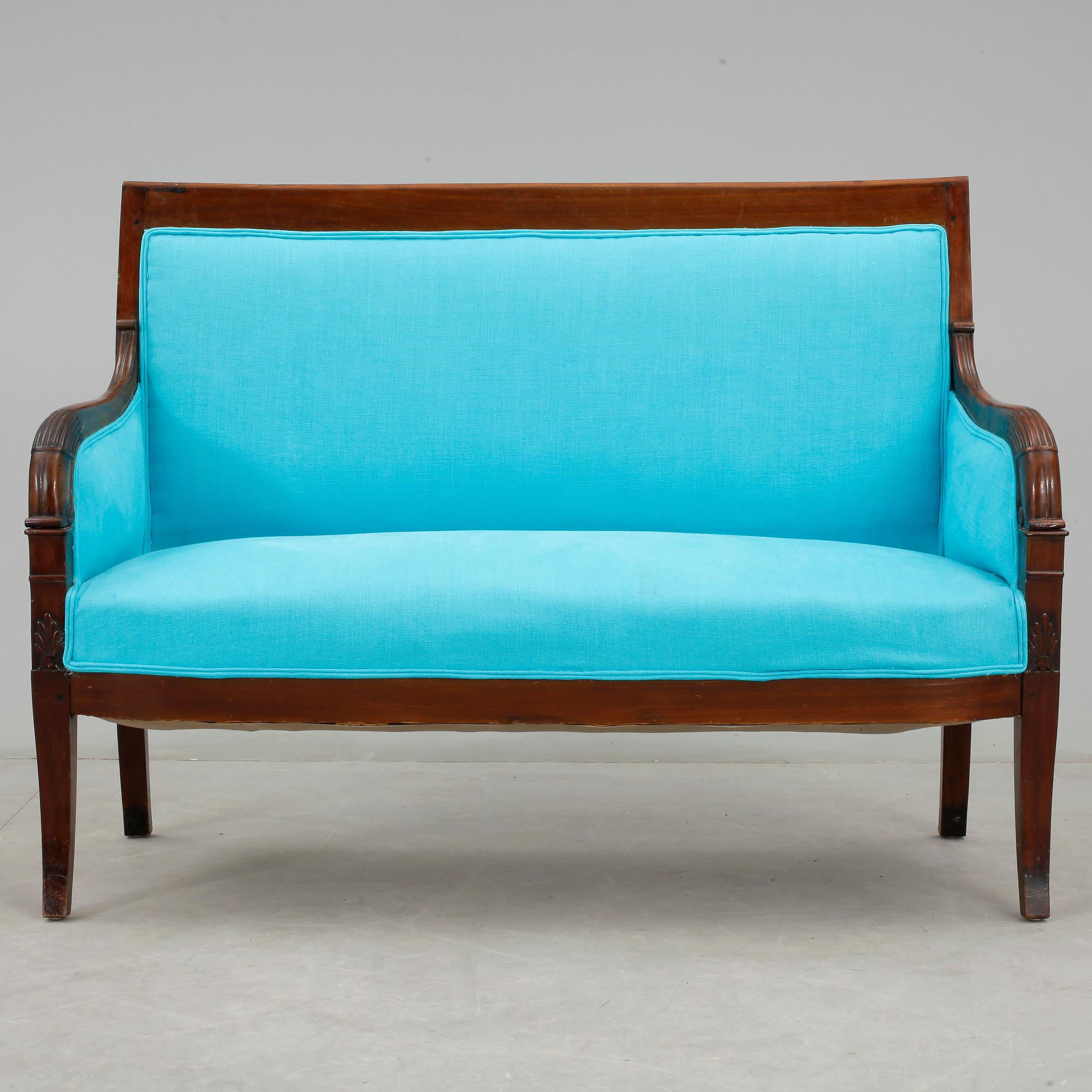 SOFFA, empire, möjligen Frankrike, 1800-talets första hälft.