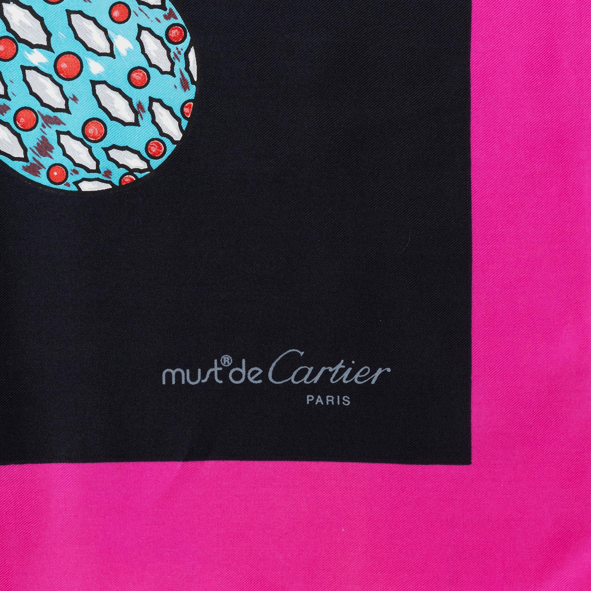 Cartier, scarf, vintage.