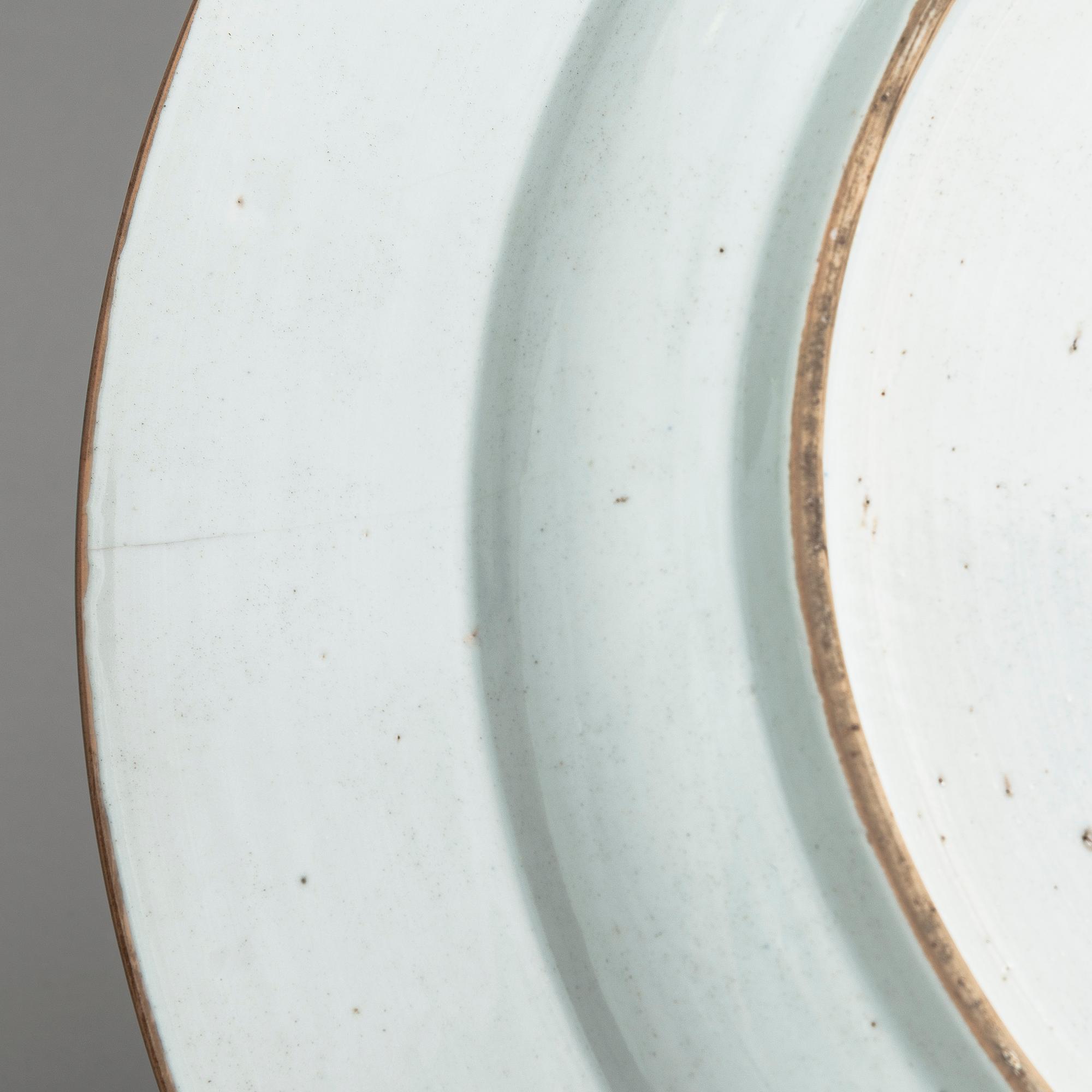 Two famille rose dishes, Qing dynasty, Qianlong (1736-95).