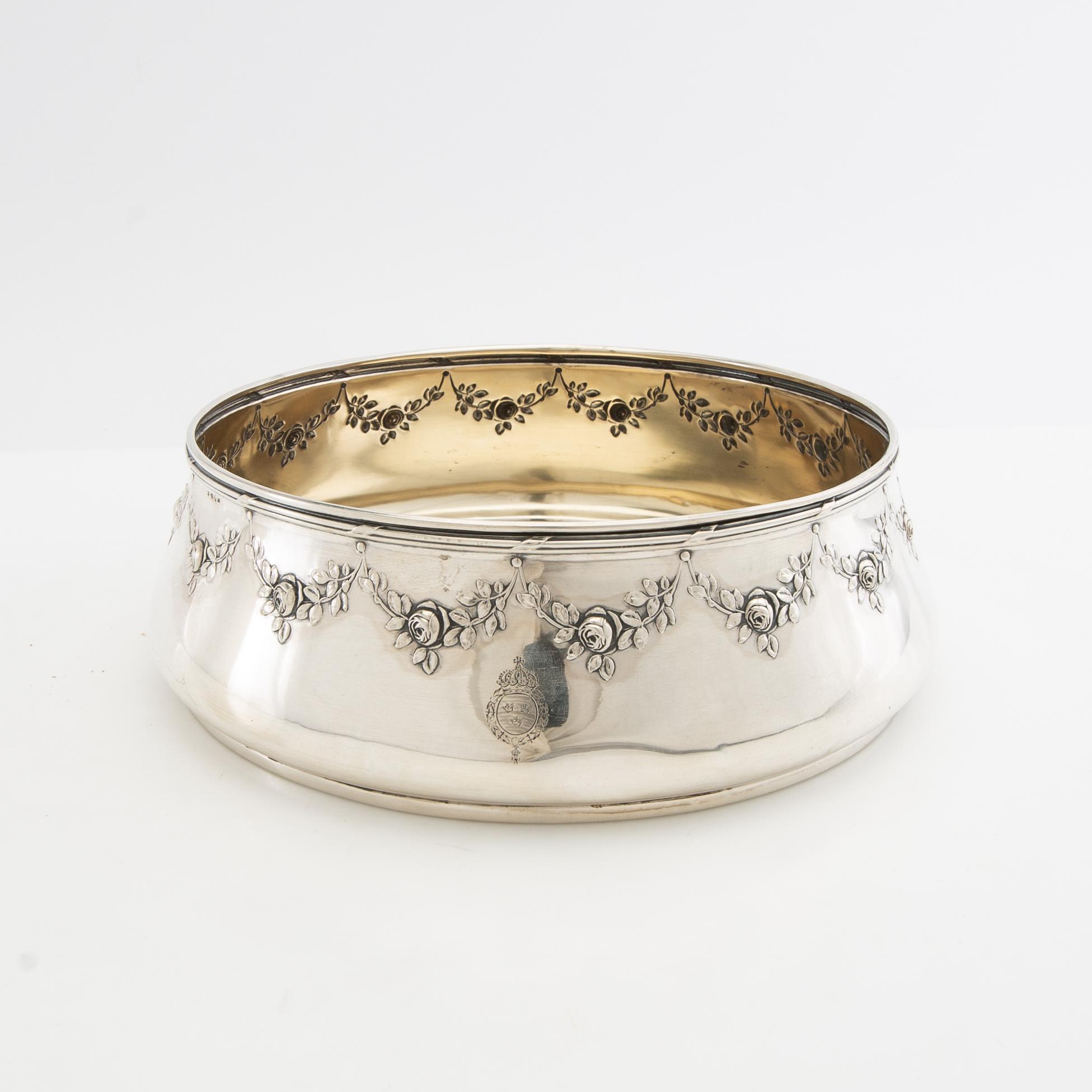 Svea Svensson probably bowl silver Stockholm 1910s.