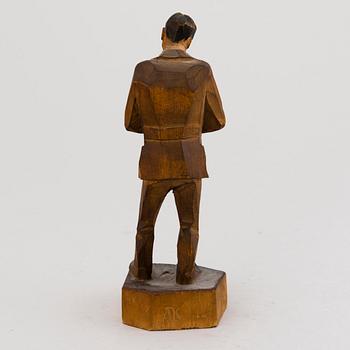 ALBIN KAASINEN, sculptur, signed.