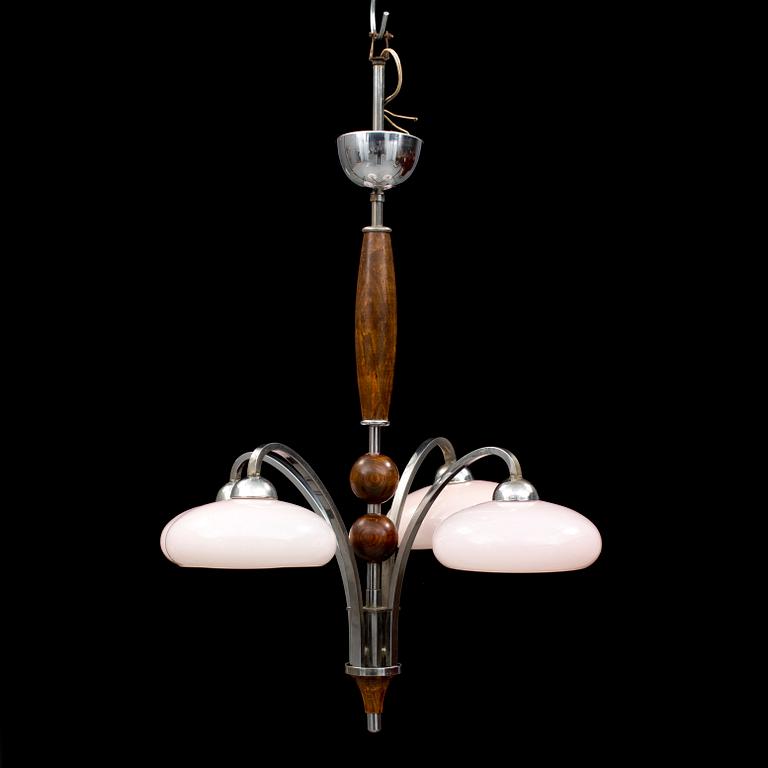 TAKLAMPA, art deco, 1920/30-tal.