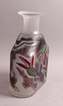 VAS, glas, Ulrica Hydman-Vallien, Kosta Boda Ateljé.