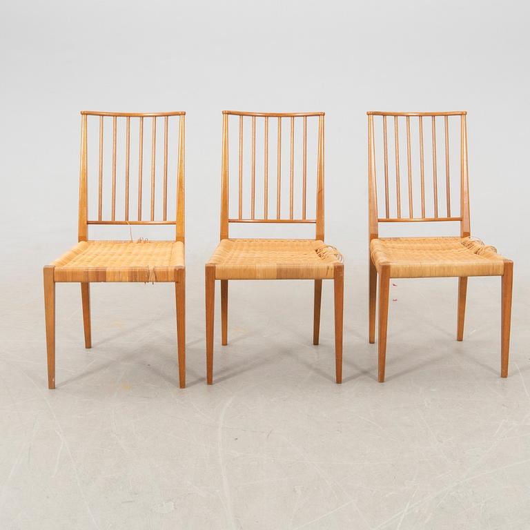 Josef Frank, chairs 6 pcs model no 970 for the company Svenskt Tenn.