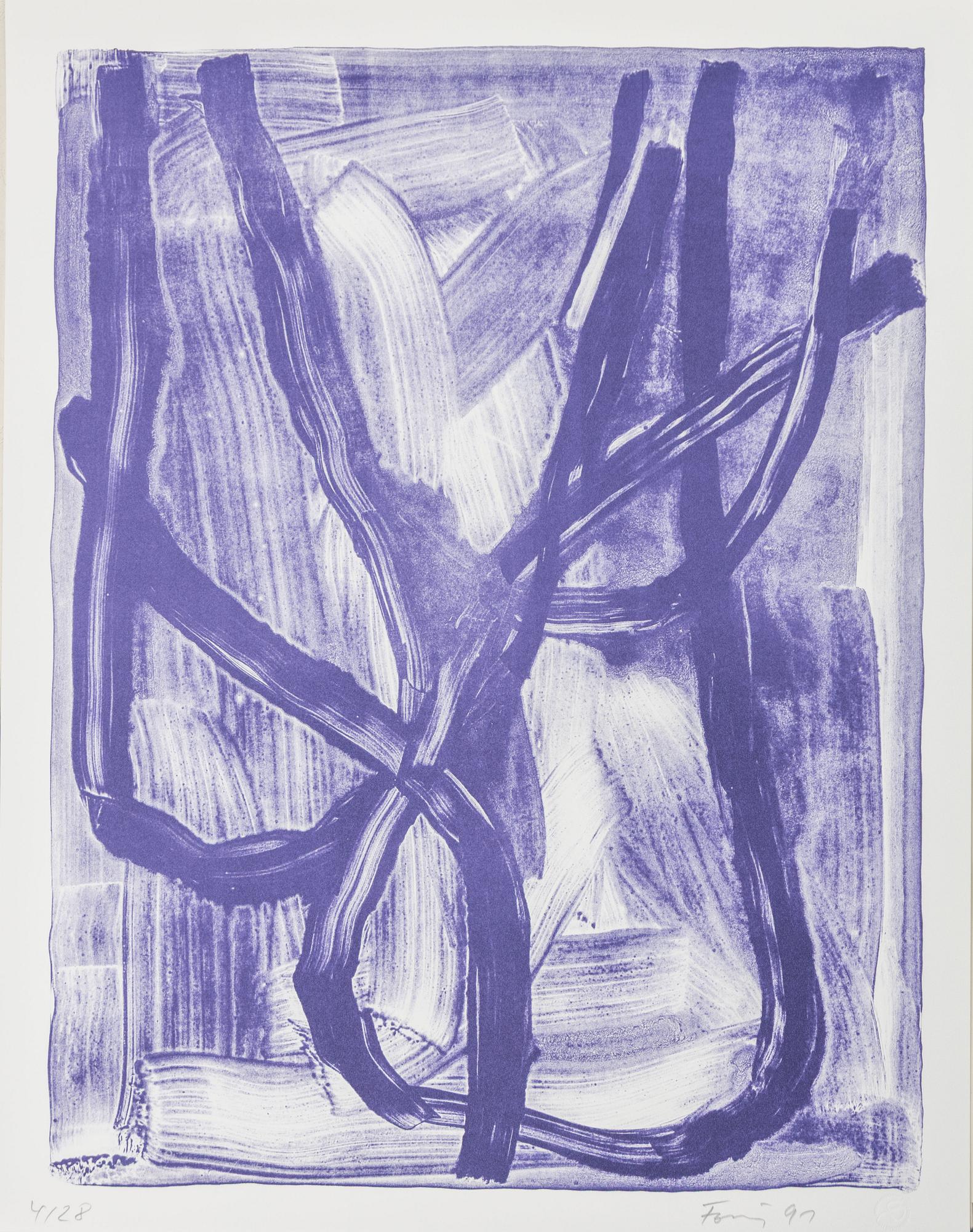 Günther Förg, The complete portfolio of 6 lithographs.